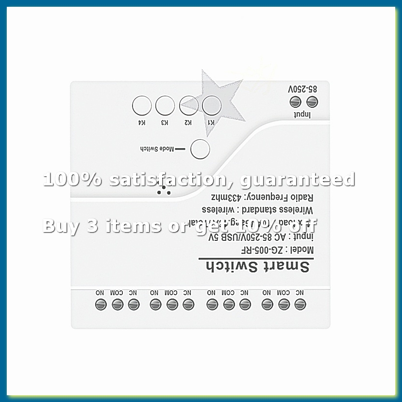 Smart Relay Tuya - 4-канальный модуль умного выключателя Zigbee AC