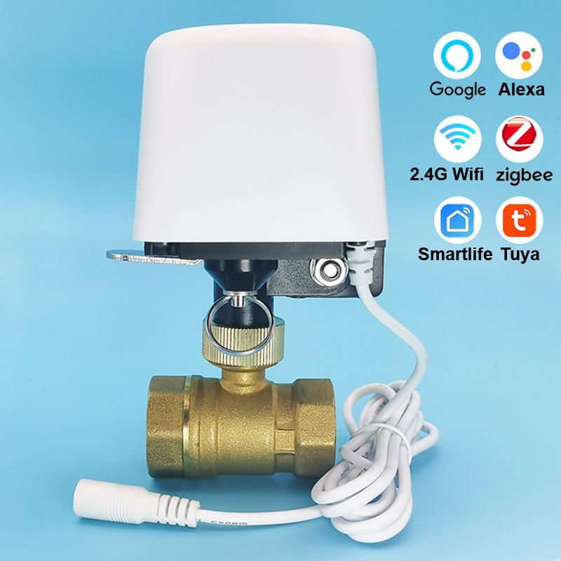 Home Assistant Tuya - Умный Wi-Fi клапан для воды Tuya