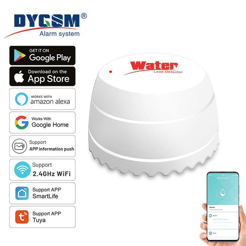 Home Assistant Tuya - Tuya Wi-Fi детектор утечки воды датчик