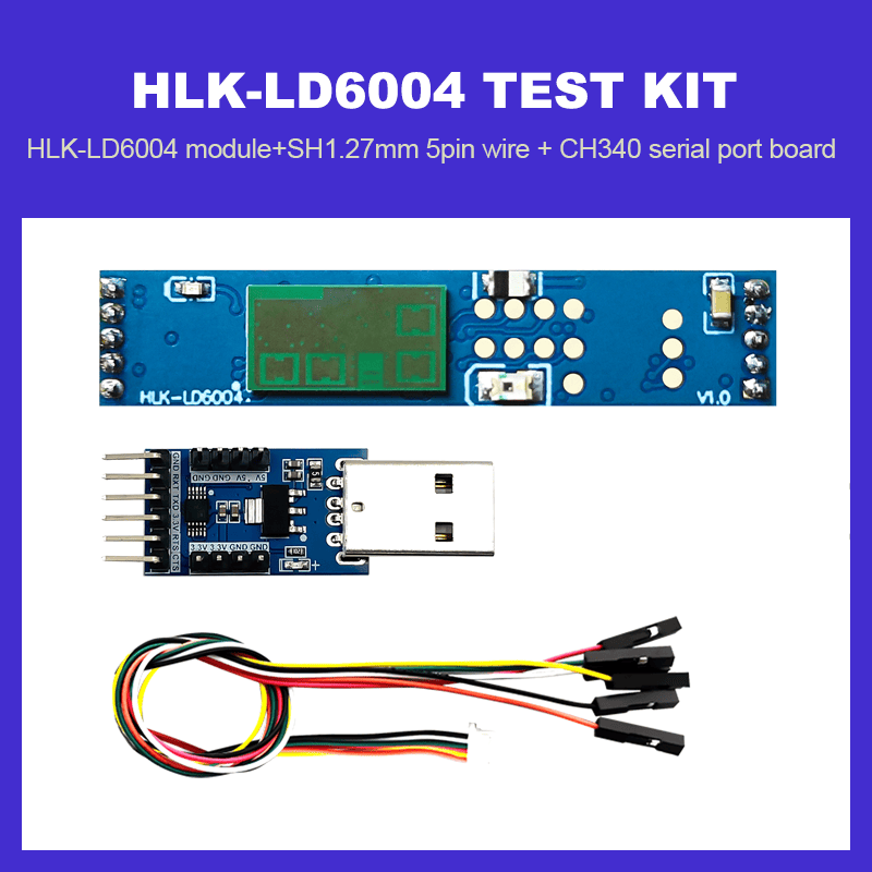 Tasmota - Hi-link 60G Высокоточный миллиметровый радар LD6004