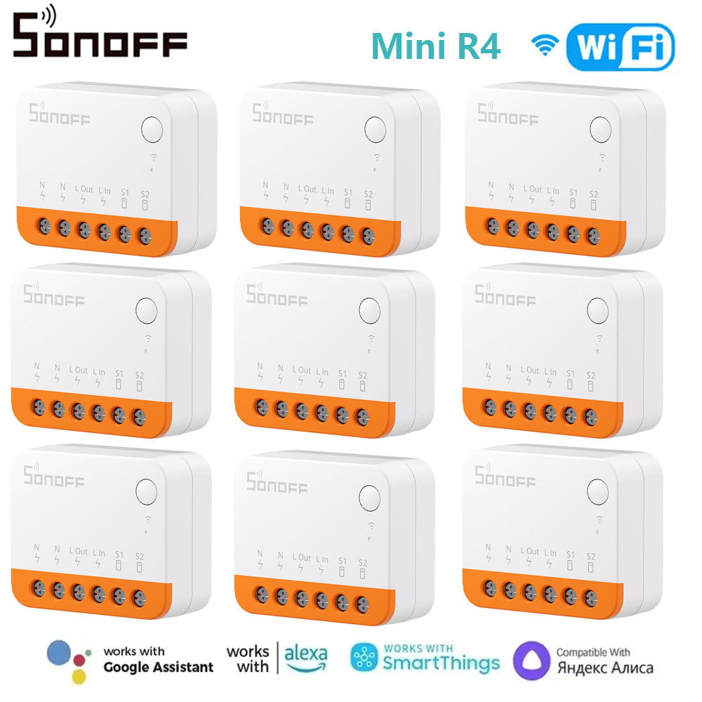 Sonoff Mini R4 - Модуль переключателя SONOFF Mini R4 Wi-Fi,