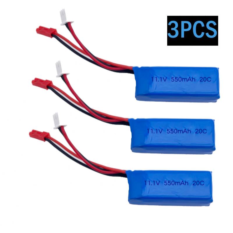 Shelly Plug - 3 шт. 20C 3S 11.1V 550mAh