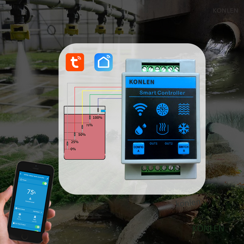 Датчик уровня воды для умного  – обзор и цена Home Assistant Tuya