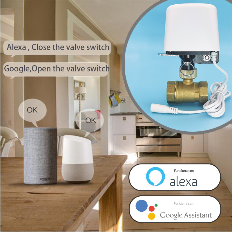 Умный Wi-Fi клапан для воды Tu – обзор и цена Home Assistant Tuya