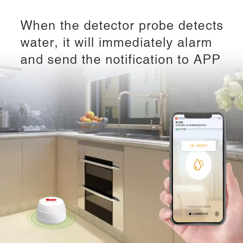 Tuya Wi-Fi детектор утечки вод – обзор и цена Home Assistant Tuya