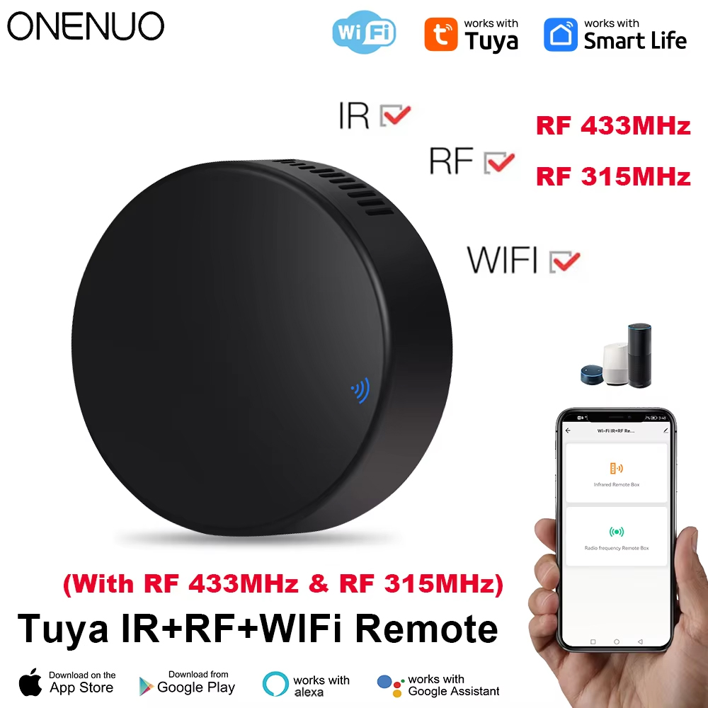 Tuya WiFi RF ИК-пульт дистанци – обзор и цена Home Assistant Tuya