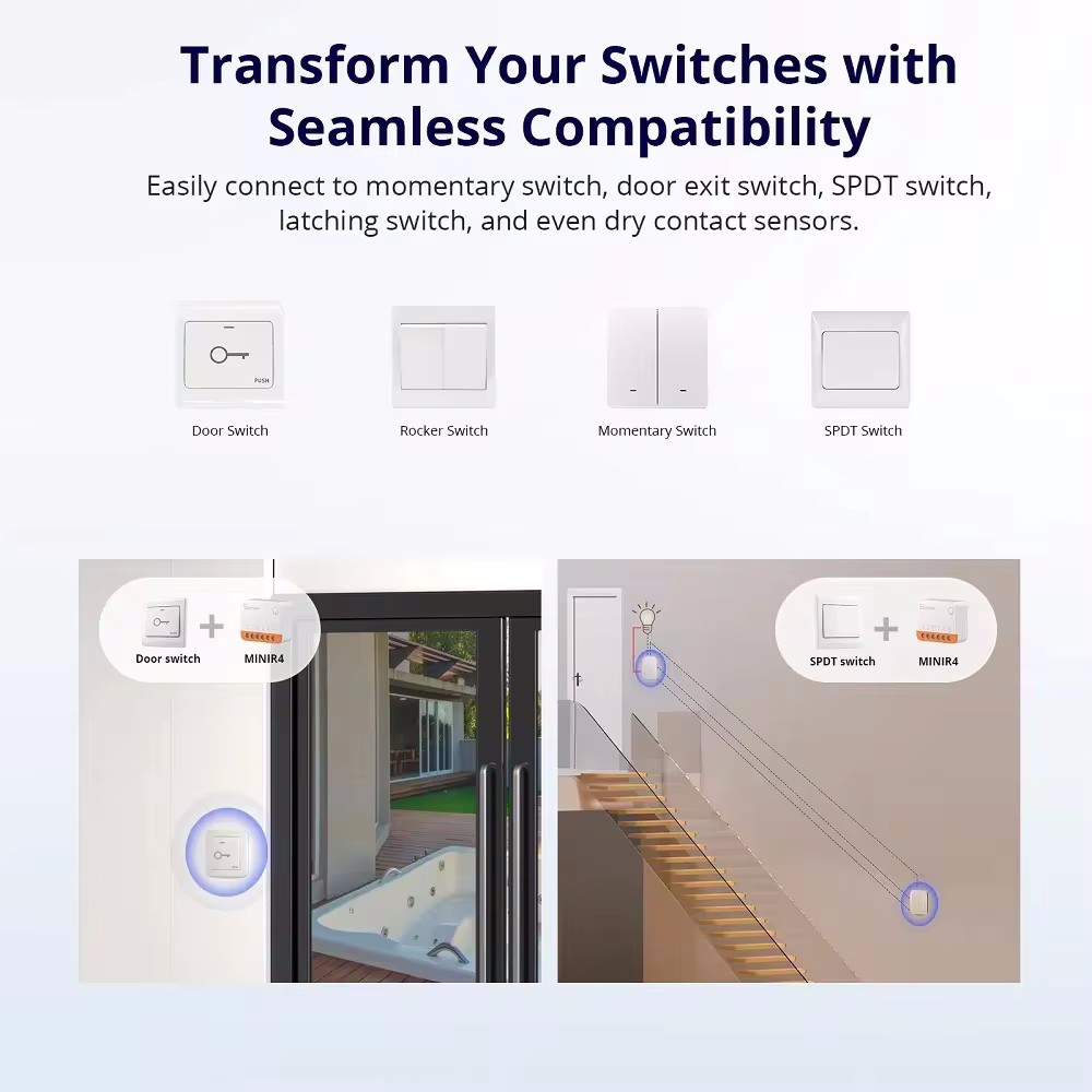 Модуль переключателя SONOFF Mi – обзор и цена Sonoff Mini R4