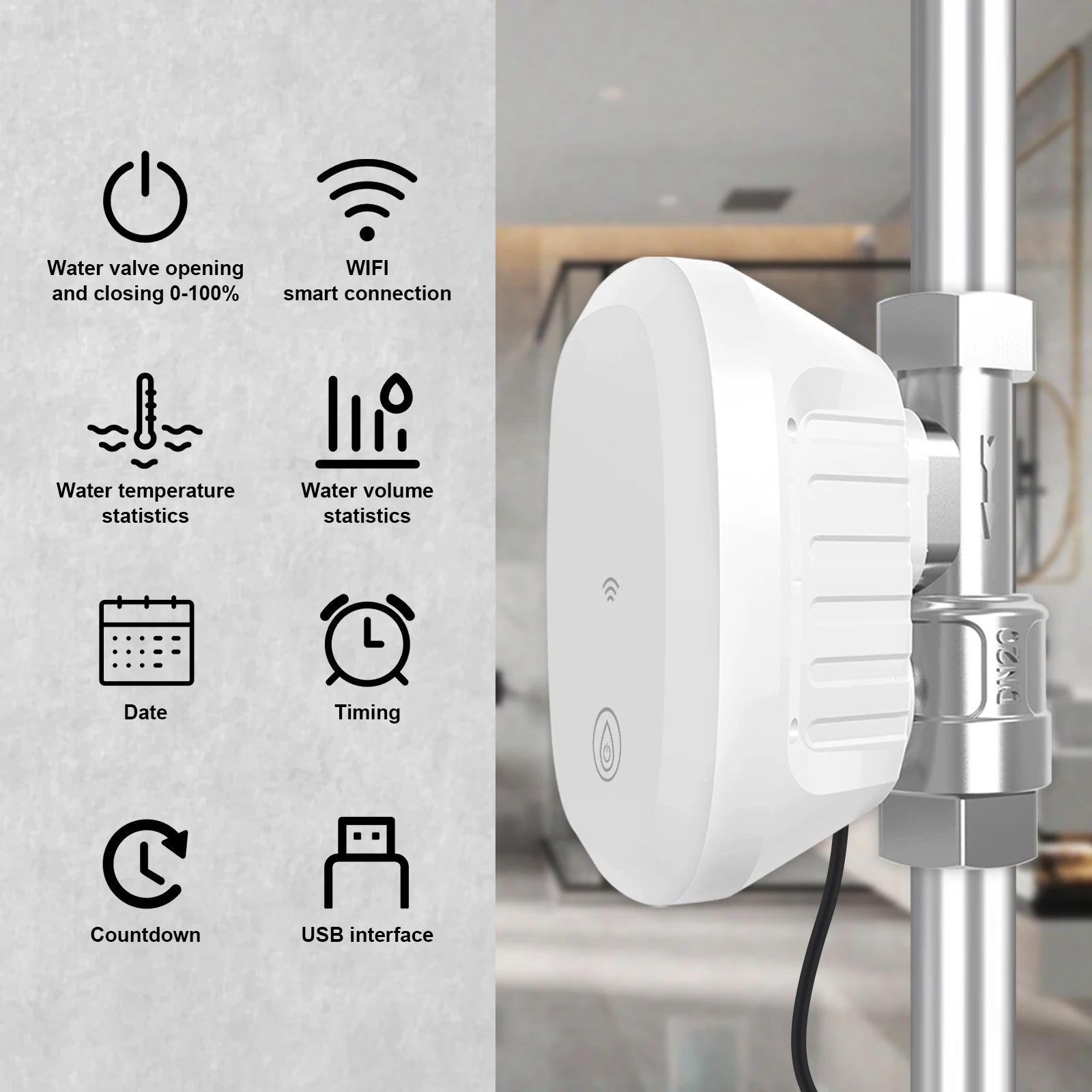 Водяной клапан с Wi-Fi управле – обзор и цена Home Assistant Tuya