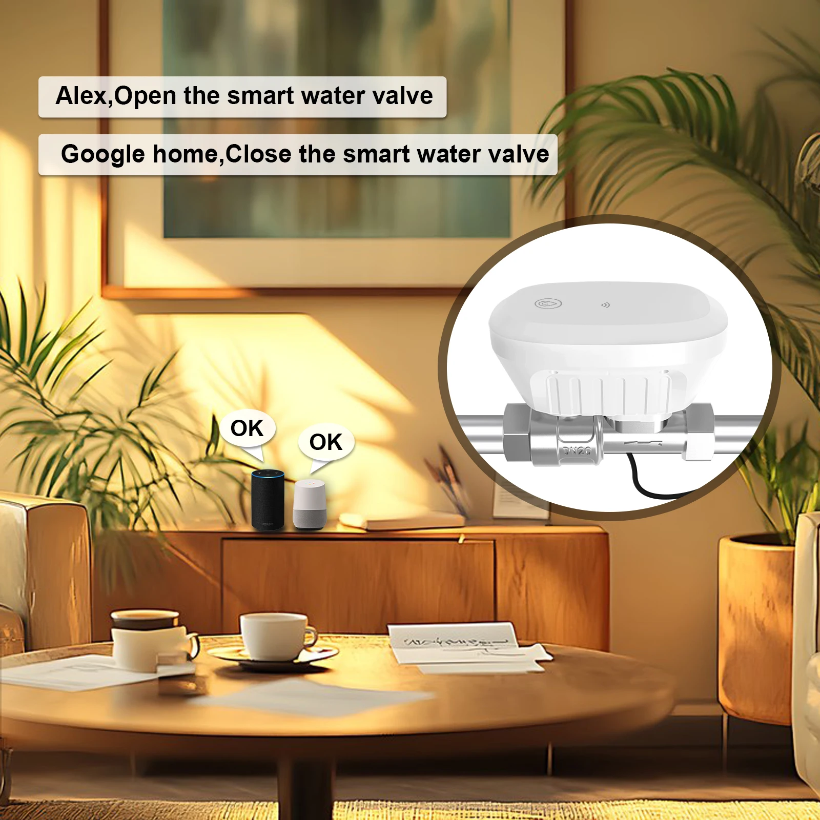 Водяной клапан с Wi-Fi управле – обзор и цена Home Assistant Tuya