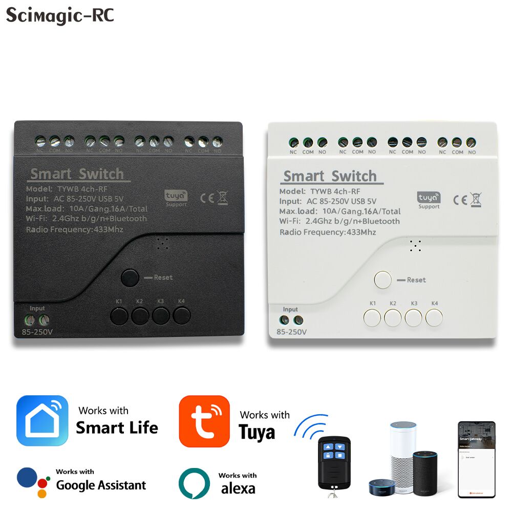4-канальный модуль Tuya Smart  – обзор и цена Tuya 4 Channel
