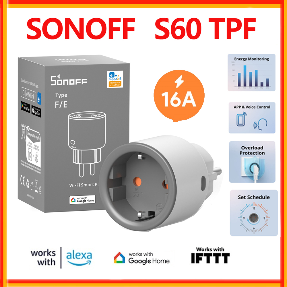 SONOFF S60 TPF EU Wi-Fi Smart  – обзор и цена Sonoff Mini R4