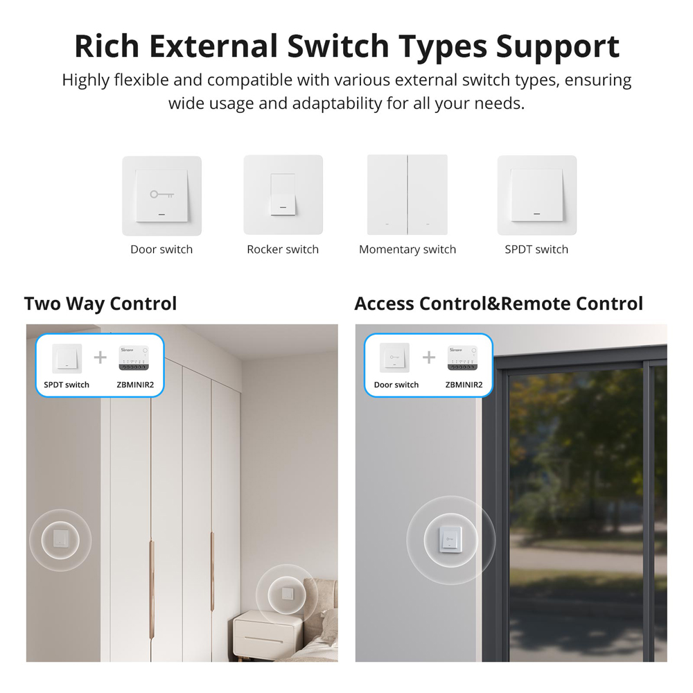SONOFF ZBMINIR2 Extreme Zigbee – обзор и цена Sonoff Mini R4