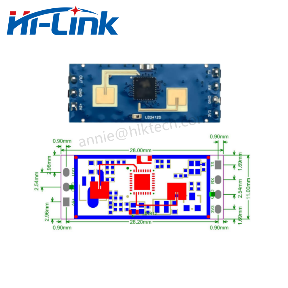 Hilink новый HLK-LD2412 24 ГГц – обзор и цена Tasmota